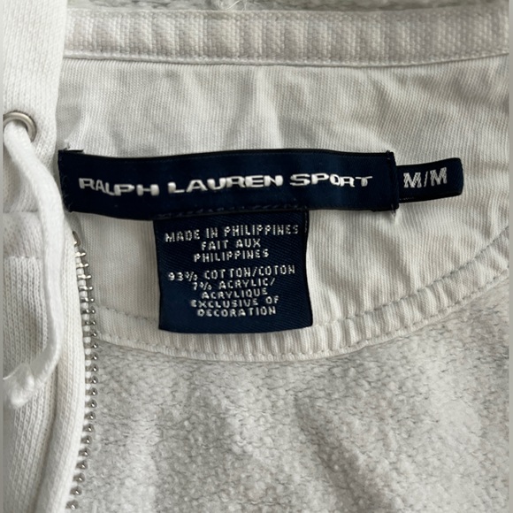 Ralph Lauren Sport Zip Up Size M - Picture 4 of 4